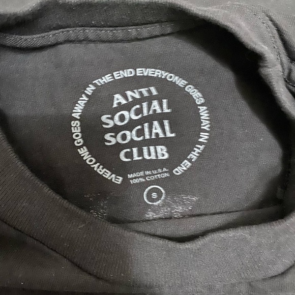 Anti Social Social Club X Fragment Yellow Bolt - Picture 5 of 5